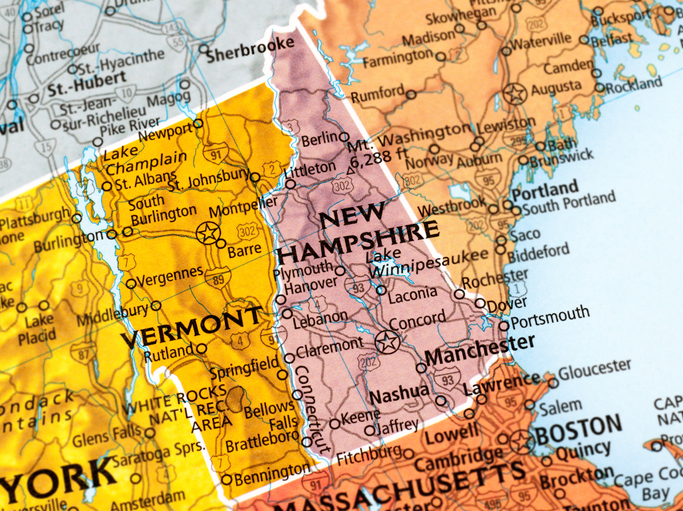 Map of NH